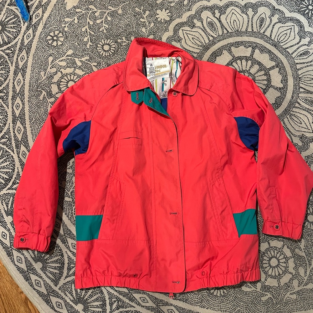 London Fog Zip Front Jacket